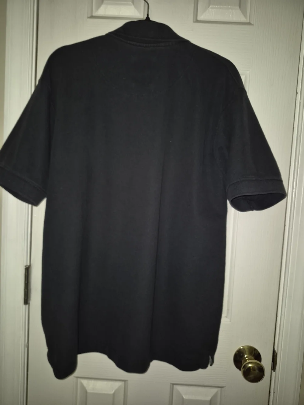 Beverly Hills Polo Club Men's Large Black Short Sleeve Polo Shirt Modern Fit